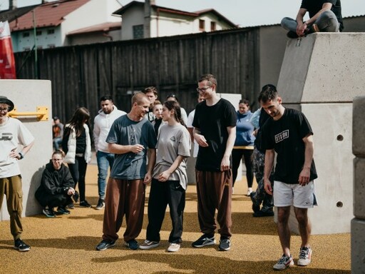 Am deschis un nou parc parkour